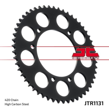Corona JT SPROCKETS acero estándar 1131 - 420 - motoscamaralweb.com