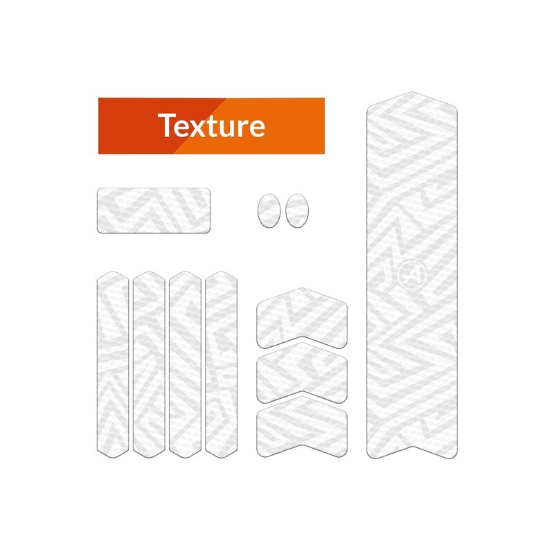 Kit adhesivos protectores cuadro ALGIS texture M LINES blanco - motoscamaralweb.com Kit adhesivos protectores cuadro ALGIS texture M LINES blanco - motoscamaralweb.com