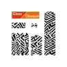 Kit adhesivos protectores cuadro ALGIS brillo M LINES negro - motoscamaralweb.com
