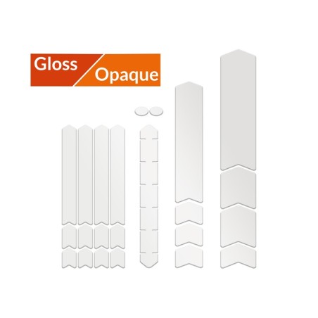 Kit adhesivos protectores cuadro ALGIS mate L transparente - motoscamaralweb.com