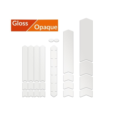 Kit adhesivos protectores cuadro ALGIS brillo L transparente - motoscamaralweb.com