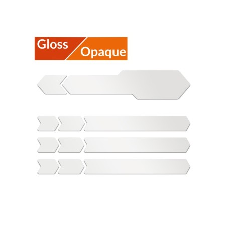 Kit adhesivos protectores de vaina ALGIS mate transparente - motoscamaralweb.com