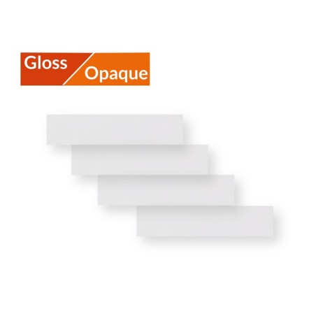 Rollo adhesivo protector de cuadro universal ALGIS mate 4PCS 11X48cm transparente - motoscamaralweb.com