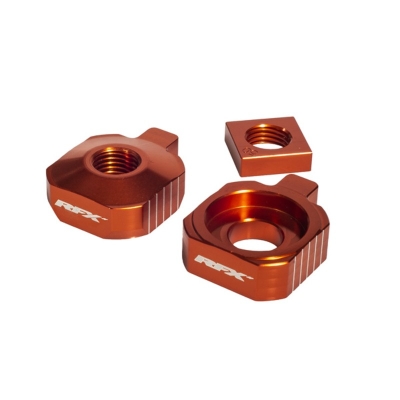 Tensores de cadena traseros RFX Pro - naranja - motoscamaralweb.com