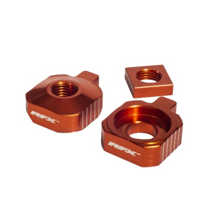 Tensores de cadena traseros RFX Pro - naranja - motoscamaralweb.com