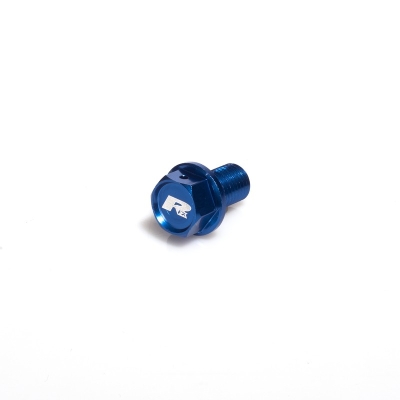 Tapón de vaciado magnético RFX [M12 x 12 mm x 1.50] - azul - motoscamaralweb.com
