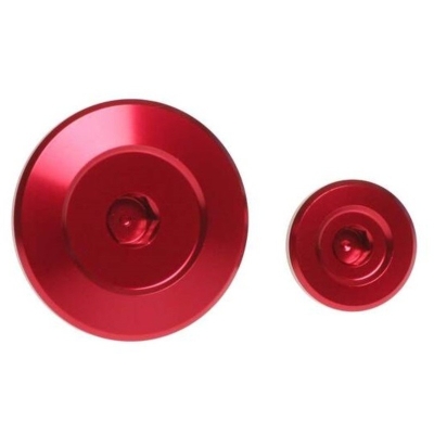 Juego de tapones tapa encendido RFX Pro (rojo) - Suzuki RMZ250/450- mo