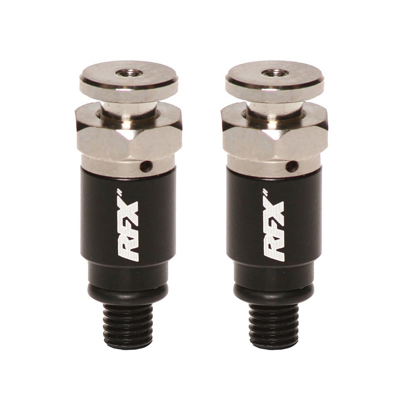 Purgadores de aire de horquilla RFX Pro M5 x 0.8 (negro) Kayaba/Showa- Purgadores de aire de horquilla RFX Pro M5 x 0.8 (negro) Kayaba/Showa-