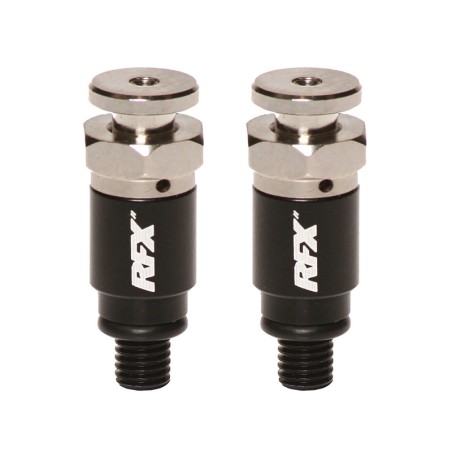 Purgadores de aire de horquilla RFX Pro M5 x 0.8 (negro) Kayaba/Showa-