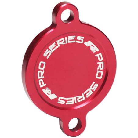 Tapa del filtro de aceite RFX Pro - rojo - motoscamaralweb.com