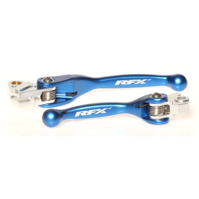 Juego de manetas flexibles forjadas RFX (azul) - motoscamaralweb.com