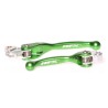Juego de manetas flexibles forjadas RFX Race (verde) - motoscamaralweb.com