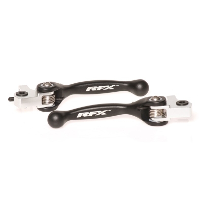 Juego de manetas flexibles forjadas RFX Race - negro - motoscamaralweb.com