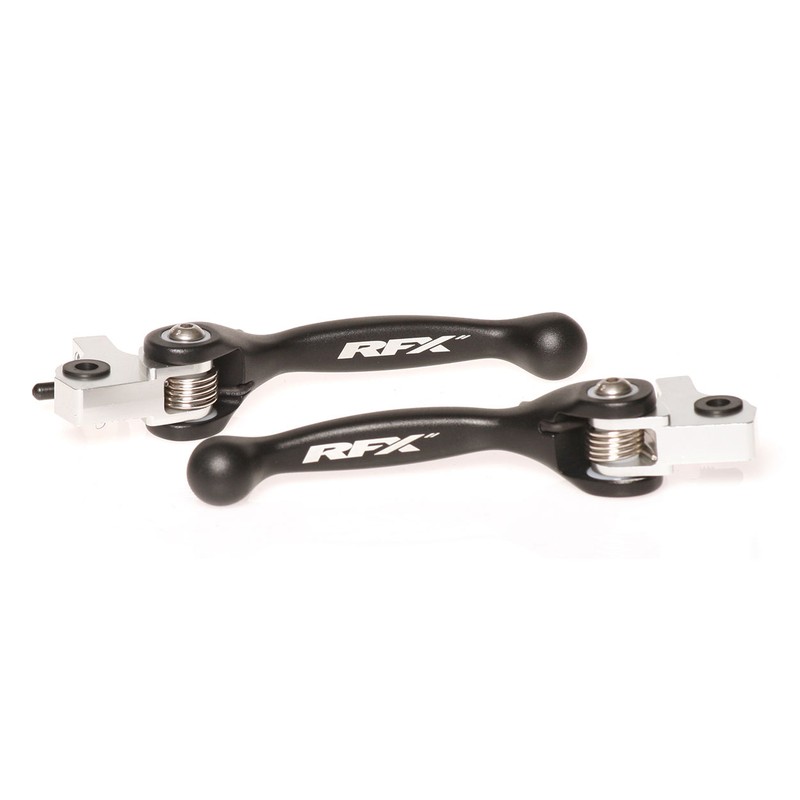 Juego de manetas flexibles forjadas RFX Race - negro - motoscamaralweb.com Juego de manetas flexibles forjadas RFX Race - negro - motoscamaralweb.com