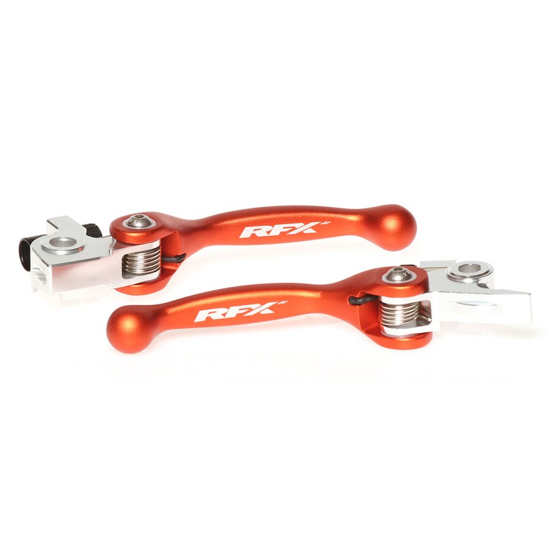 Juego de manetas flexibles forjadas RFX Race - naranja - motoscamaralweb.com Juego de manetas flexibles forjadas RFX Race - naranja - motoscamaralweb.com