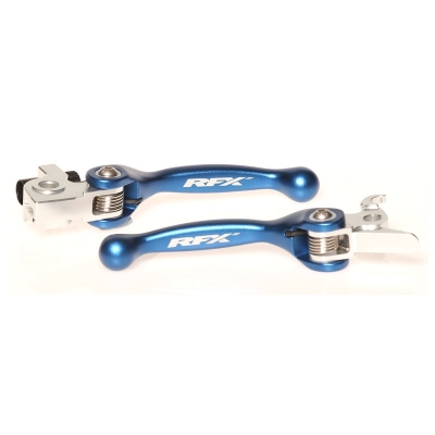 Juego de manetas flexibles forjadas RFX (azul) - motoscamaralweb.com