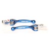 Juego de manetas flexibles forjadas RFX (azul) - motoscamaralweb.com