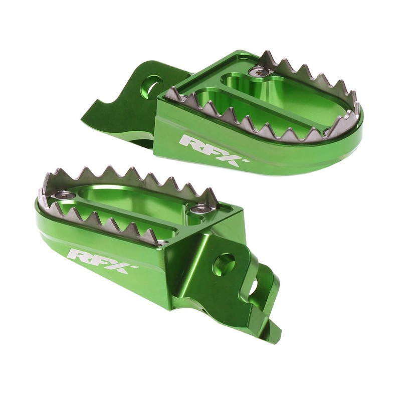 Estriberas RFX Pro Series 2 (verde) - Kawasaki KXF250/450- motoscamara Estriberas RFX Pro Series 2 (verde) - Kawasaki KXF250/450- motoscamara