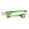 Juego de manetas flexibles forjadas RFX Race (verde) - motoscamaralweb.com