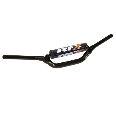 Manillar cónico RFX Pro F8 28.6 mm (refuerzo transversal) (negro) RC Mini - motoscamaralweb.com