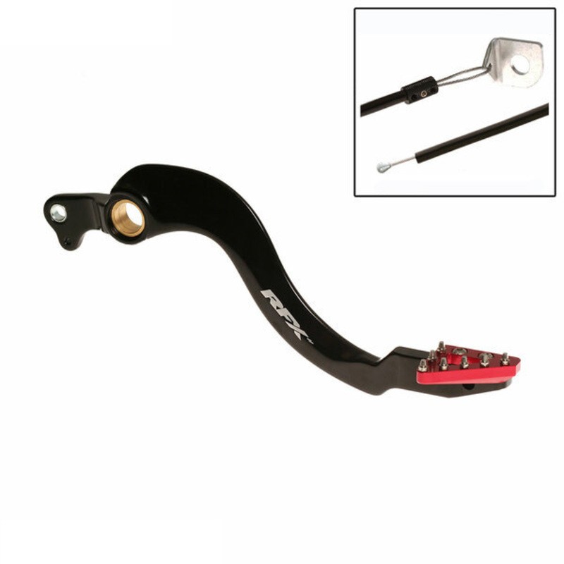 Pedal de freno trasero RFX Pro ST (anodizado duro negro/rojo) - Honda CRF250 /450 - motoscamaralweb.com Pedal de freno trasero RFX Pro ST (anodizado duro negro/rojo) - Honda CRF250 /450 - motoscamaralweb.com