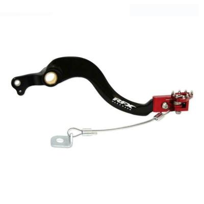 Pedal de freno trasero RFX Pro ST (negro/rojo) - Honda CRFX450 - motoscamaralweb.com