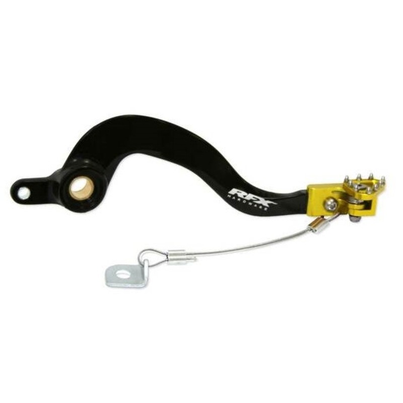 Pedal de freno trasero RFX Pro ST (negro/amarillo) - Suzuki RM250 - motoscamaralweb.com Pedal de freno trasero RFX Pro ST (negro/amarillo) - Suzuki RM250 - motoscamaralweb.com