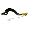 Pedal de freno trasero RFX Pro ST (negro/amarillo) - Suzuki RM250 - motoscamaralweb.com
