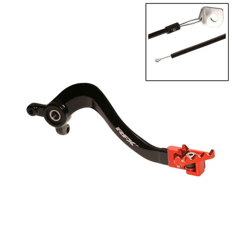Pedal de freno trasero RFX Pro FT (negro/naranja) - KTM SX85 - motoscamaralweb.com Pedal de freno trasero RFX Pro FT (negro/naranja) - KTM SX85 - motoscamaralweb.com