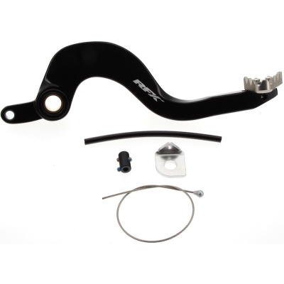 Pedal de freno trasero RFX Pro ST duro/A negro/H/A titanio - motoscamaralweb.com