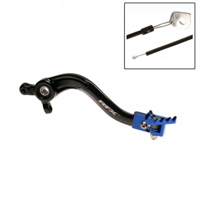 Pedal de freno trasero RFX Pro ST (negro/azul) - Husqvarna TC65 - motoscamaralweb.com