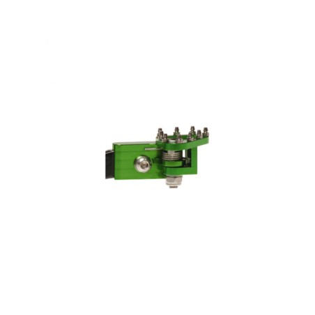 Puntera de pedal de freno trasero flexible CNC RFX Pro de repuesto (verde) - motoscamaralweb.com
