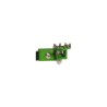 Puntera de pedal de freno trasero flexible CNC RFX Pro de repuesto (verde) - motoscamaralweb.com