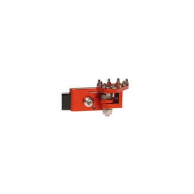 Puntera de pedal de freno trasero flexible CNC RFX Pro de repuesto (naranja) - motoscamaralweb.com