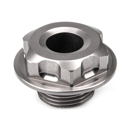 Tuerca de la barra de dirección RFX Pro (gris mineral) - motoscamaralweb.com