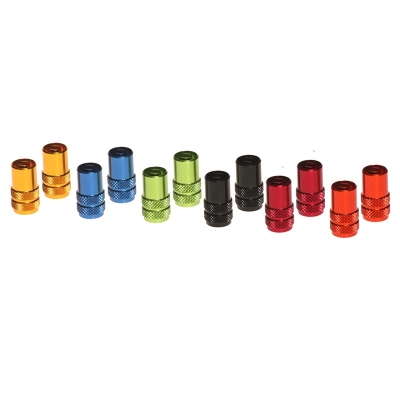 Tapas de válvula RFX Sport con llave de válvula (rojo) 2 unidades - motoscamaralweb.com