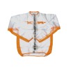 Chaqueta impermeable RFX Sport (transparente/naranja). talla joven S (6- 8) - motoscamaralweb.com