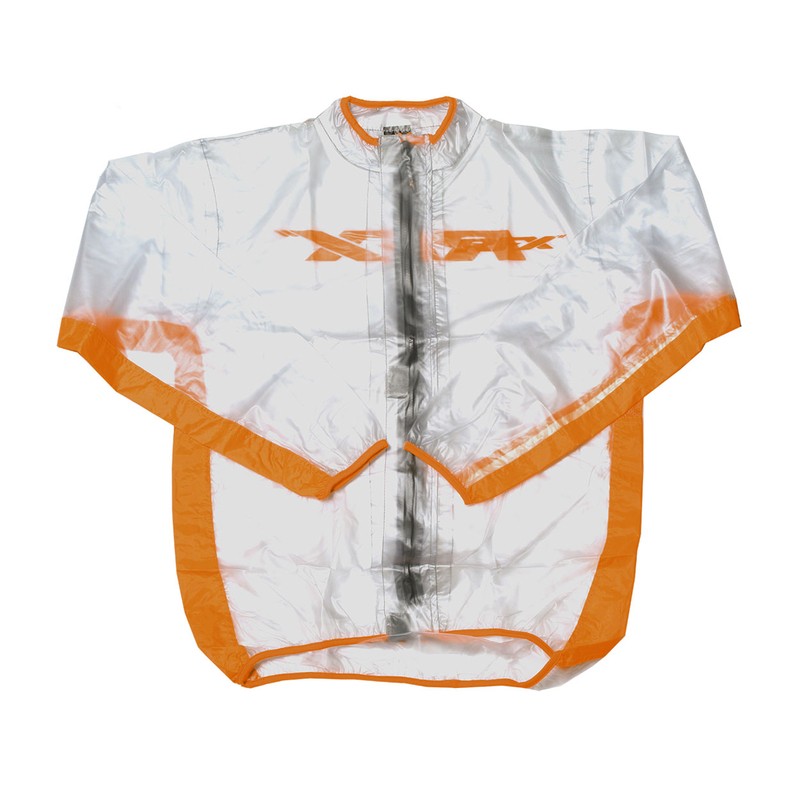 Chaqueta impermeable RFX Sport (transparente/naranja). talla joven M (8- 10) - motoscamaralweb.com Chaqueta impermeable RFX Sport (transparente/naranja). talla joven M (8- 10) - motoscamaralweb.com
