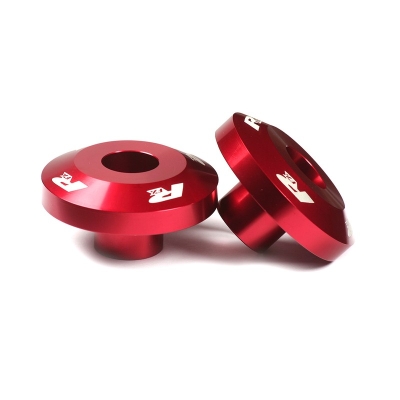 Espaciadores de rueda RFX Pro FAST traseros (rojo) - motoscamaralweb.com