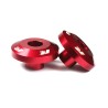 Espaciadores de rueda RFX Pro FAST traseros (rojo) - motoscamaralweb.com