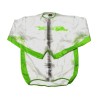 Chaqueta impermeable RFX Sport (transparente/verde). talla adulto M - motoscamaralweb.com