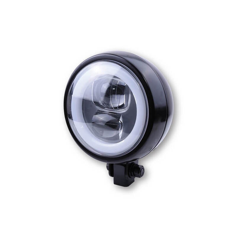 Faro delantero LED HIGHSIDER Flat Tipo 9 (montaje inferior) - motoscamaralweb.com Faro delantero LED HIGHSIDER Flat Tipo 9 (montaje inferior) - motoscamaralweb.com