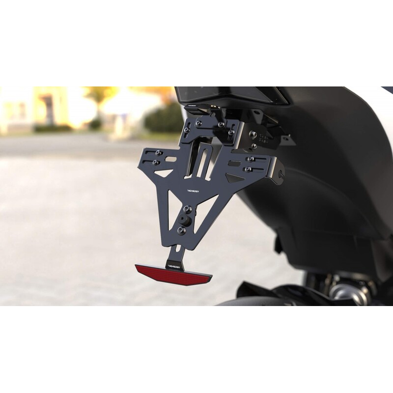 Portamatrículas HIGHSIDER Akron-RS Pro (con luz de matrícula) - motoscamaralweb.com Portamatrículas HIGHSIDER Akron-RS Pro (con luz de matrícula) - motoscamaralweb.com
