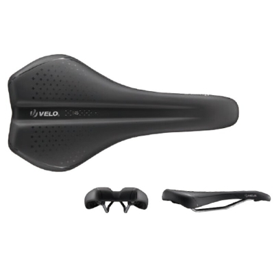 Sillín VELO NP71-01 GEL D1 prostático raíles SS - motoscamaralweb.com