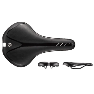 Sillín VELO D19-01 GEL D1 prostático raíles SS - motoscamaralweb.com