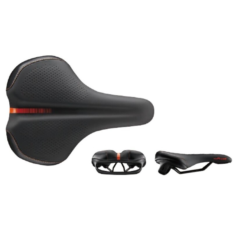 Sillín VELO B97-01 D1 U-CARRY prostático raíles SS - motoscamaralweb.com