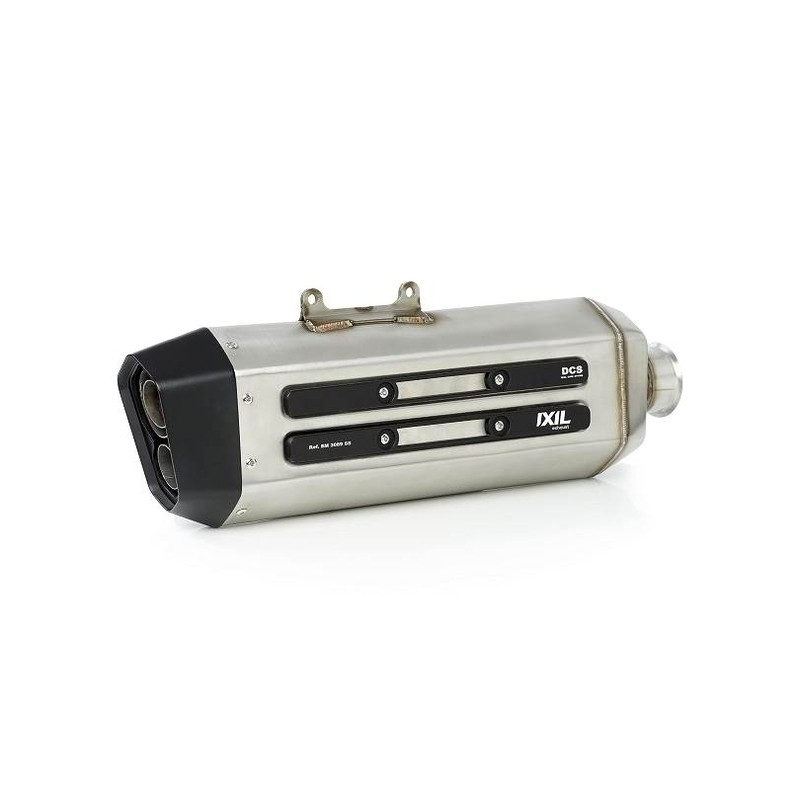 Silenciador IXIL MXT acero inoxidable / aluminio negro - EH6046SS- mot Silenciador IXIL MXT acero inoxidable / aluminio negro - EH6046SS- mot