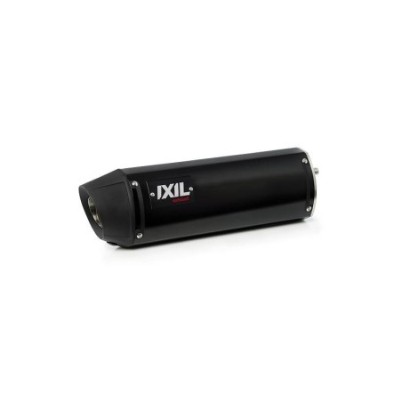 Silenciador IXIL Hexoval Xtrem acero inoxidable negro / aluminio negro