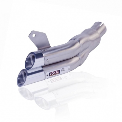 Silenciador IXIL Dual Hyperlow L2X acero inoxidable / aluminio pulido