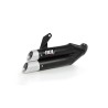 Escape completo IXIL Hyperlow acero inoxidable negro / aluminio pulido - XK7353XB - motoscamaralweb.com